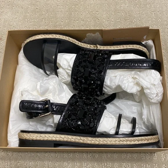 Michael kors collection genuine snake sandal - Picture 4 of 10